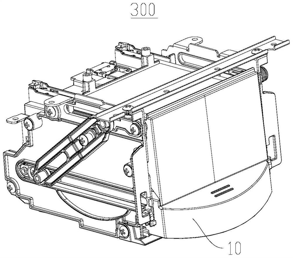 Pre-cleaning structure of washing machine and washing machine