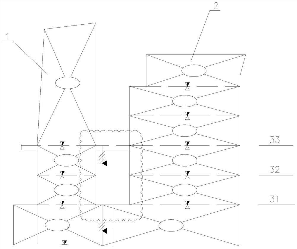 The installation method of the translational crane on the ship