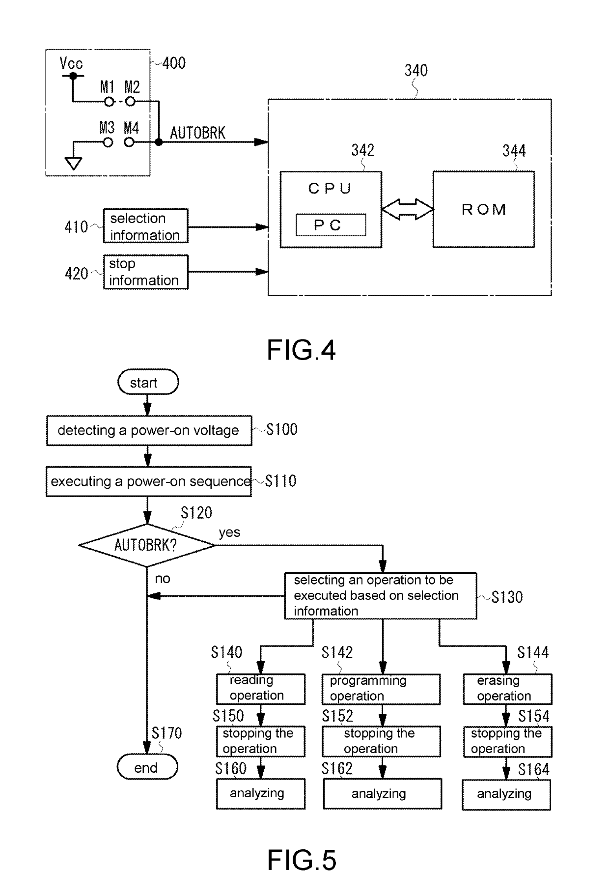 Semiconductor storage device, operating method thereof and analysis system