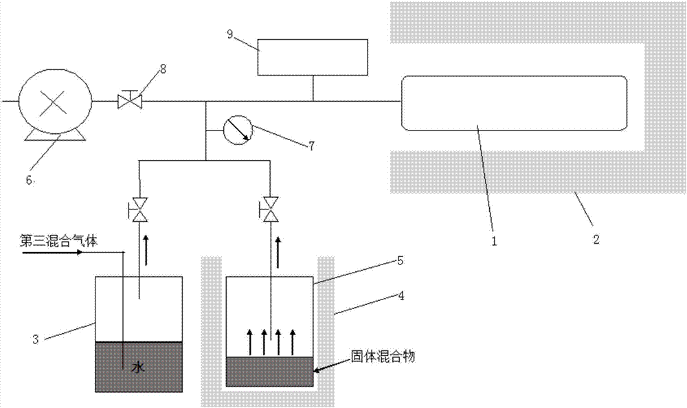 Preparation method for hydrogen-resistance permeation layer on surface of metal hydride