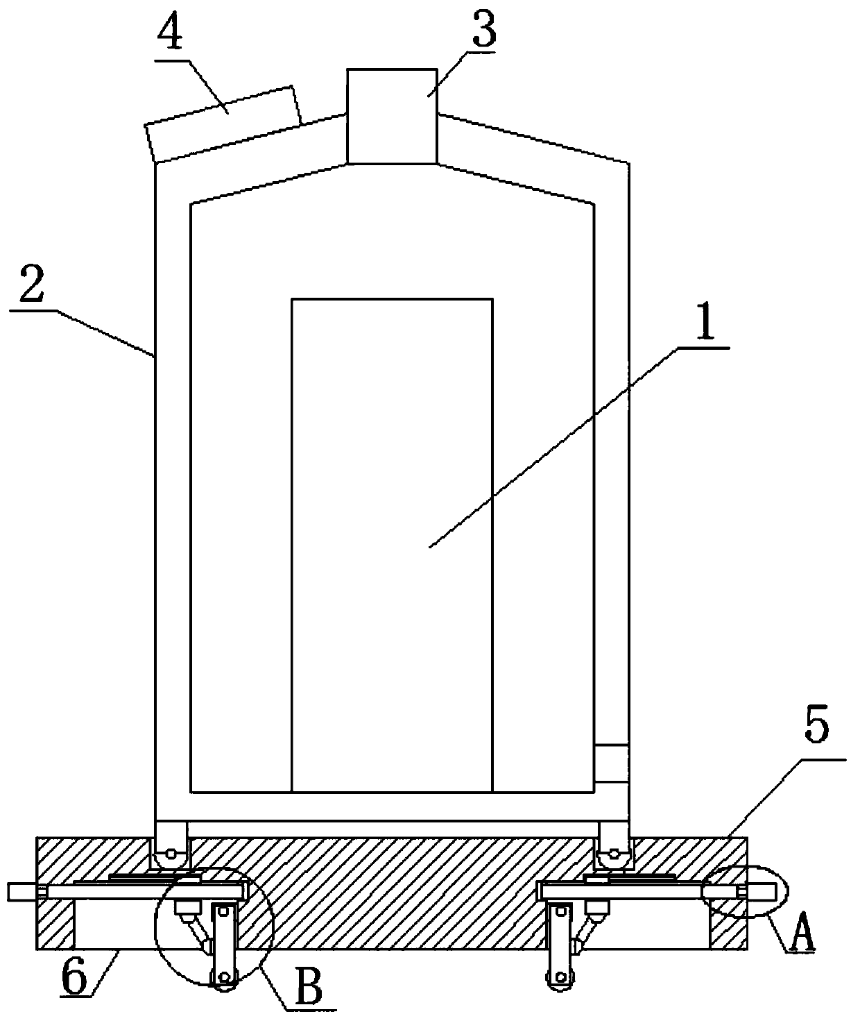 Power distribution device based on new energy technology