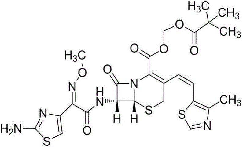 Cefditoren pivoxil purifying method