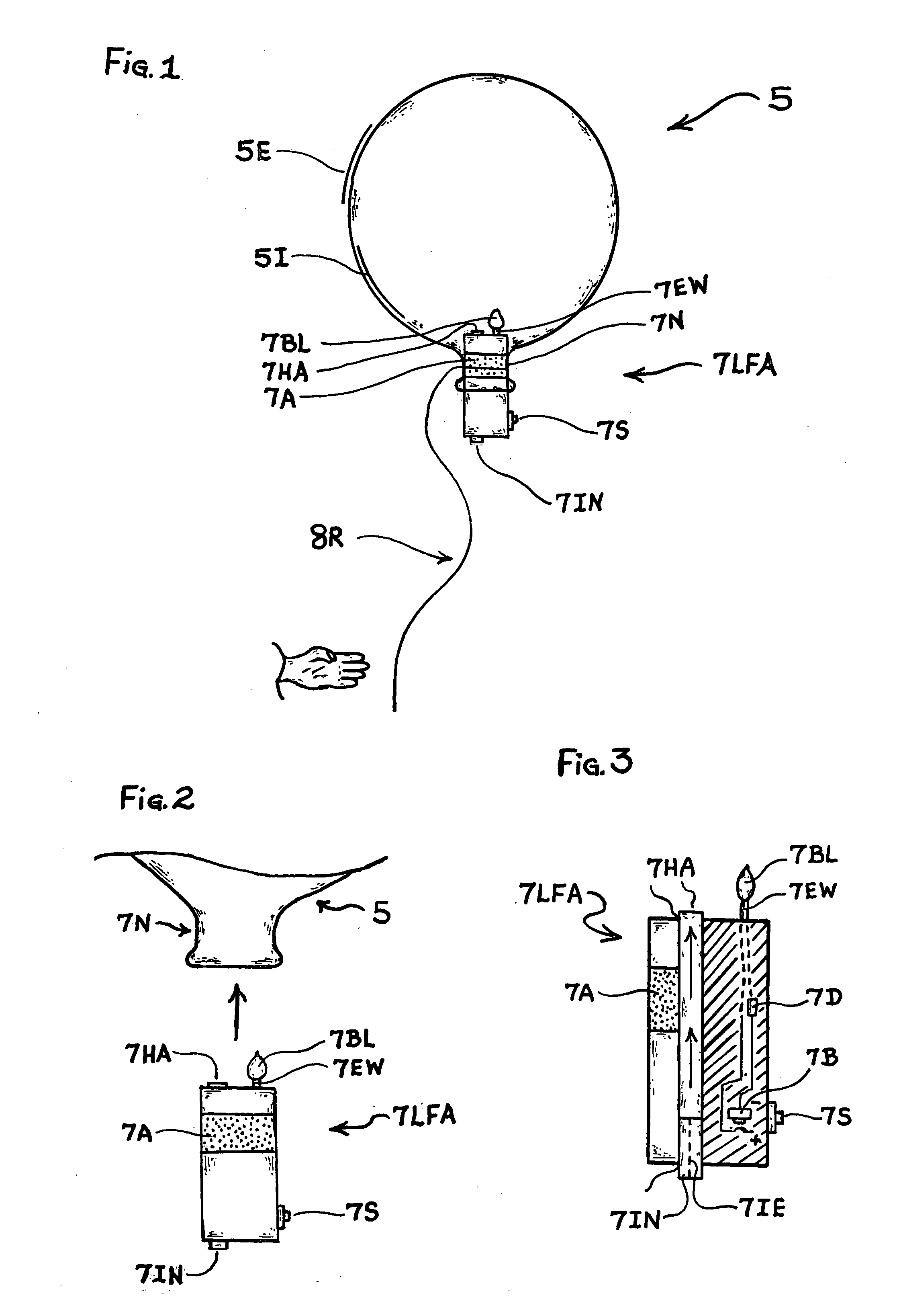 Invisible and/ or non-invisible designed inflatables combined with electric black ultra-violet lights and inflator nozzle fixture accessories