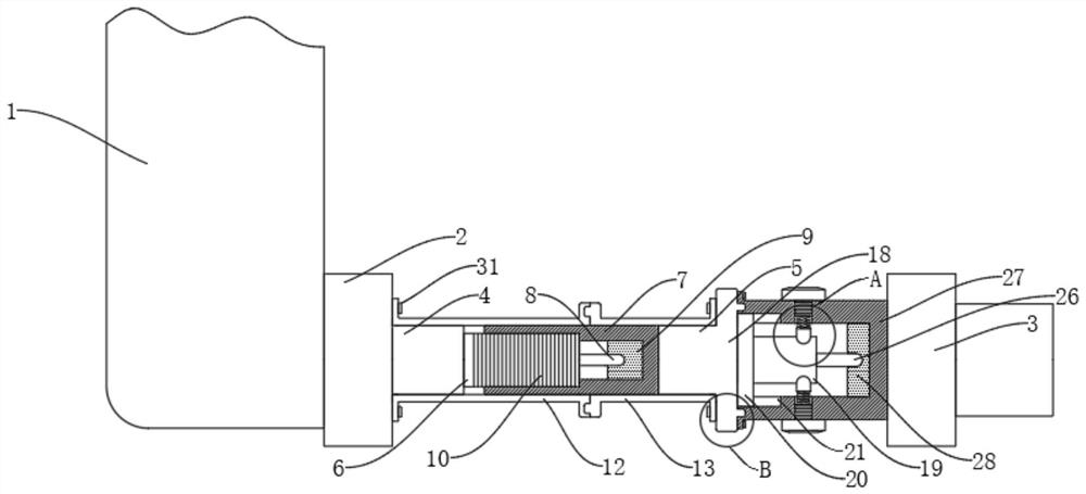 Anti-electric-shock wiring sheath for antenna erection