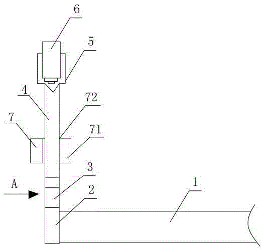 Automatic bottle bottom sintering device of glass bottle making machine