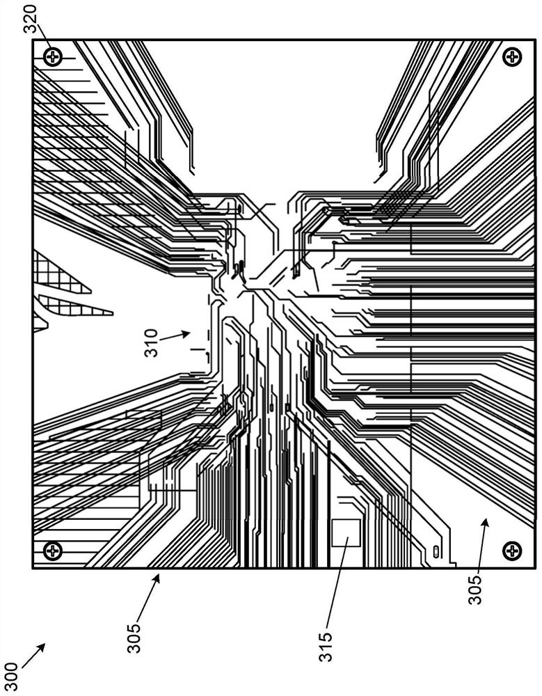 Compact opto-electric probe