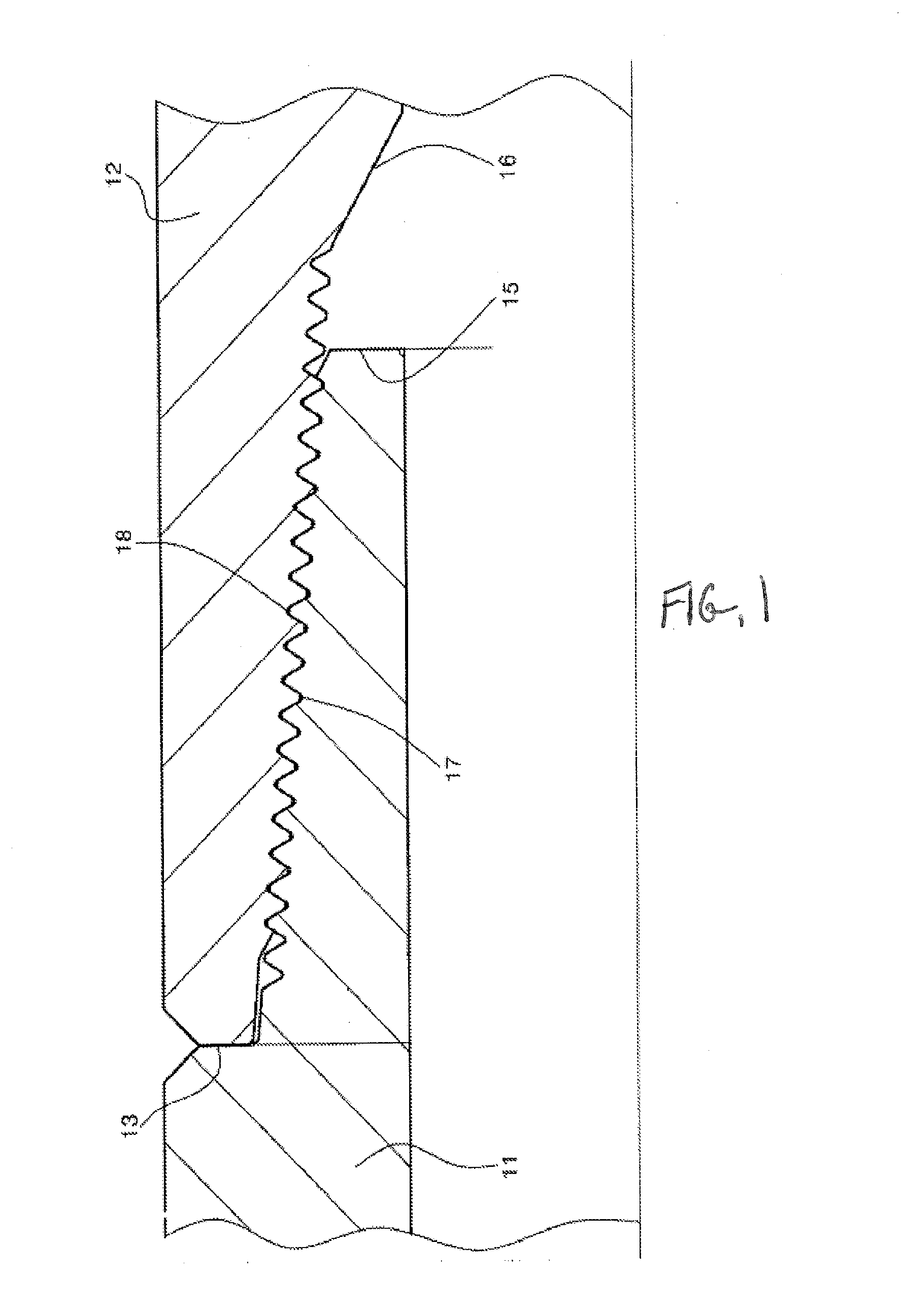 Superhigh torsional strength, metallic and airtight drillrod coupler