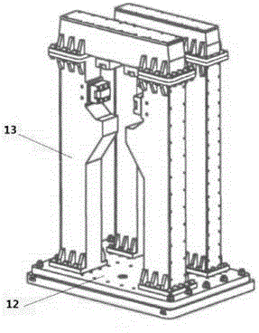 Variable Mach number motion control device for hypersonic-speed variable Mach number wind tunnel nozzle