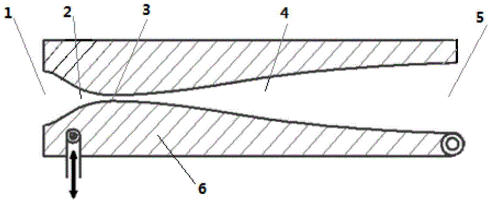 Variable Mach number motion control device for hypersonic-speed variable Mach number wind tunnel nozzle