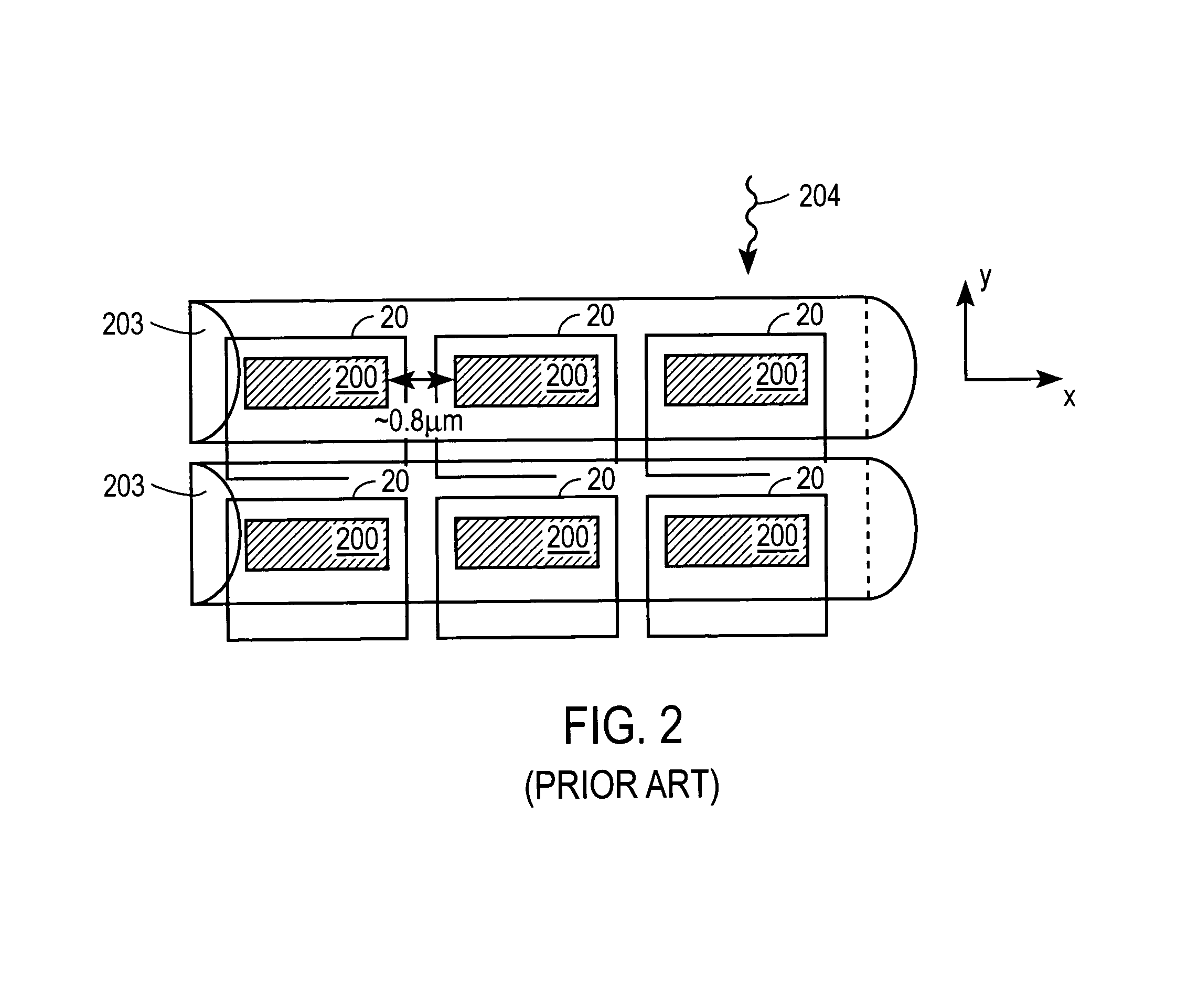 Pixel for CMOS image sensor having a select shape for low pixel crosstalk