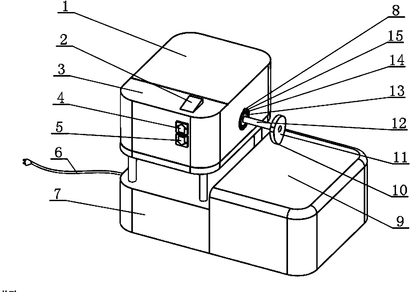 Carsickness massage therapeutic apparatus