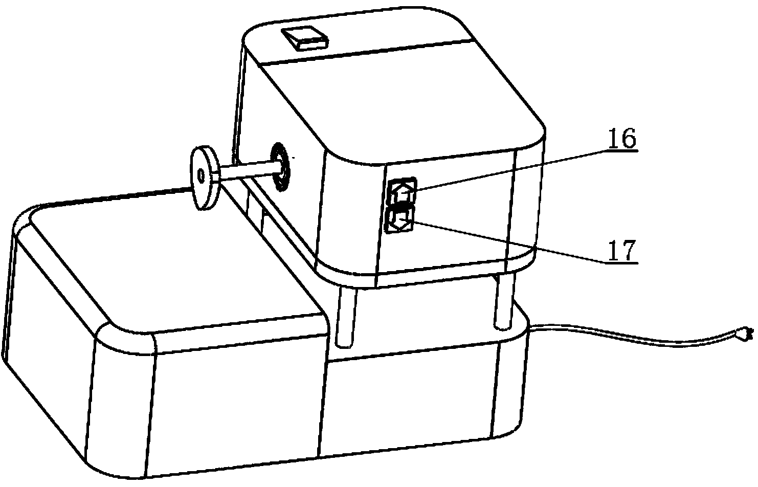 Carsickness massage therapeutic apparatus