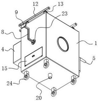 Gastrointestinal fluid decompression device for gastrointestinal surgical department