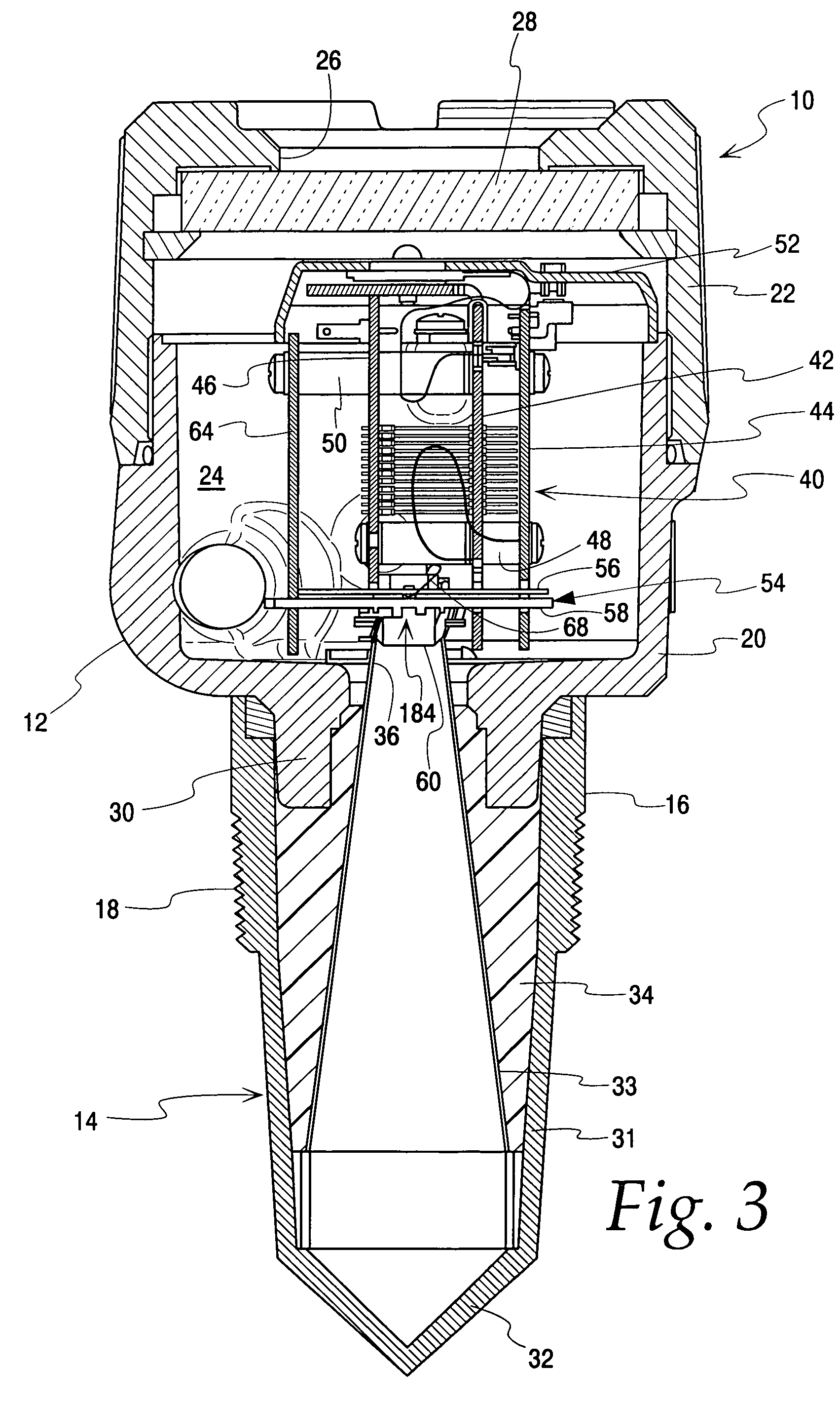 Pulsed radar level detection system using pulse dithering to eliminate inaccuracies caused by tank rattle