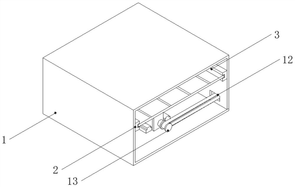 Baking tray separation device for bread production