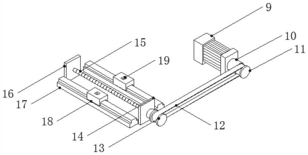 Baking tray separation device for bread production