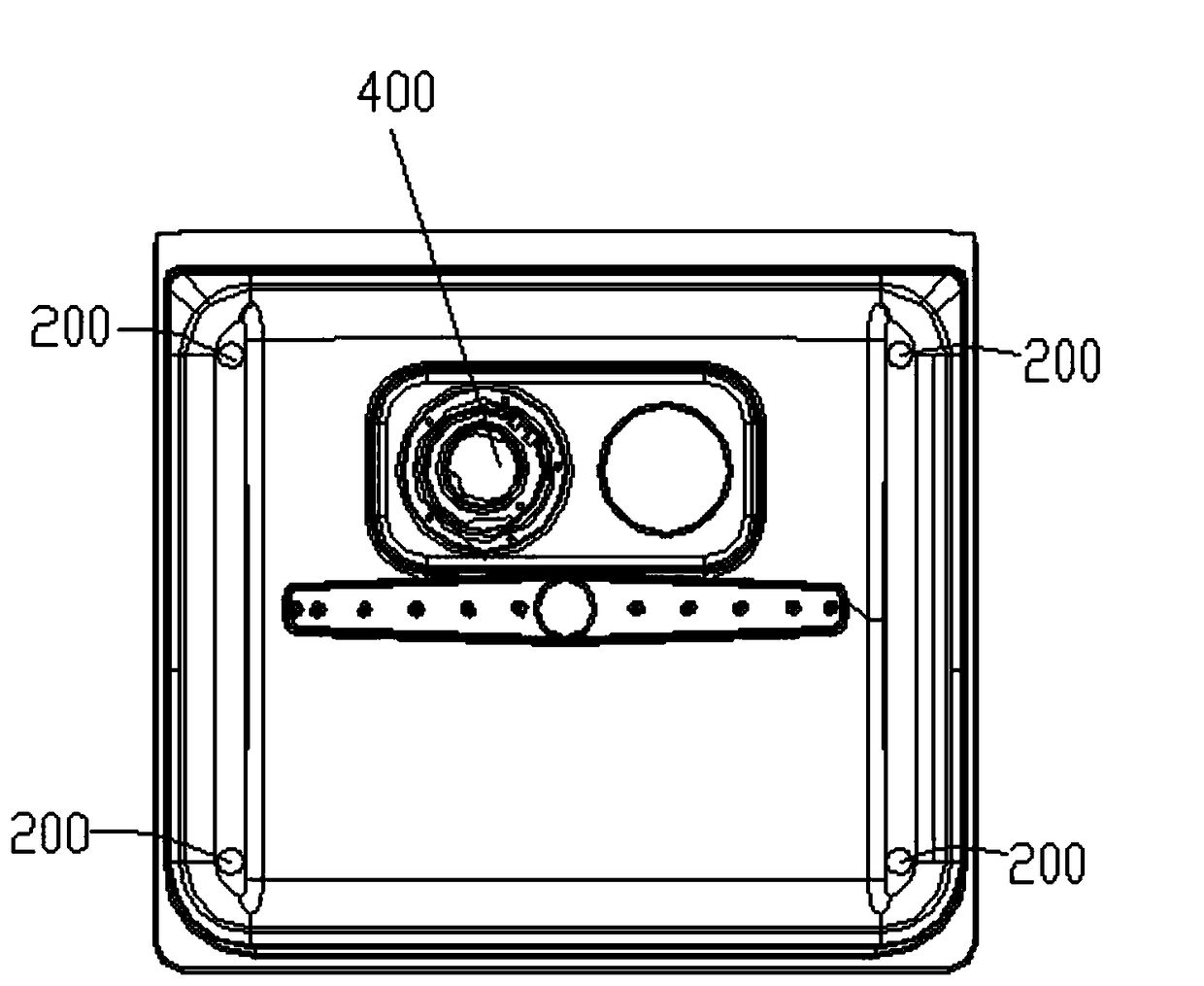 Automatic washing control method and automatic washing control device for dish washing machine