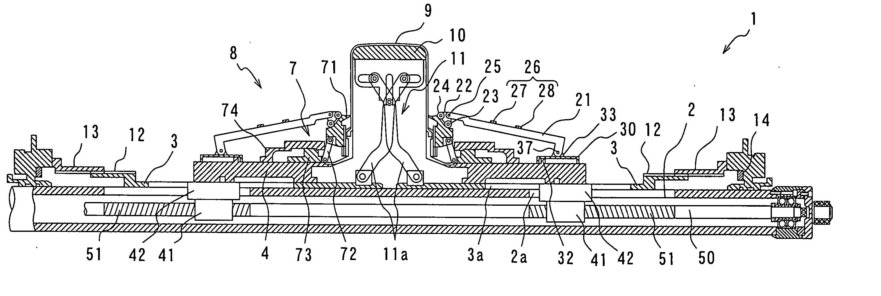 Tire building drum and tire building method