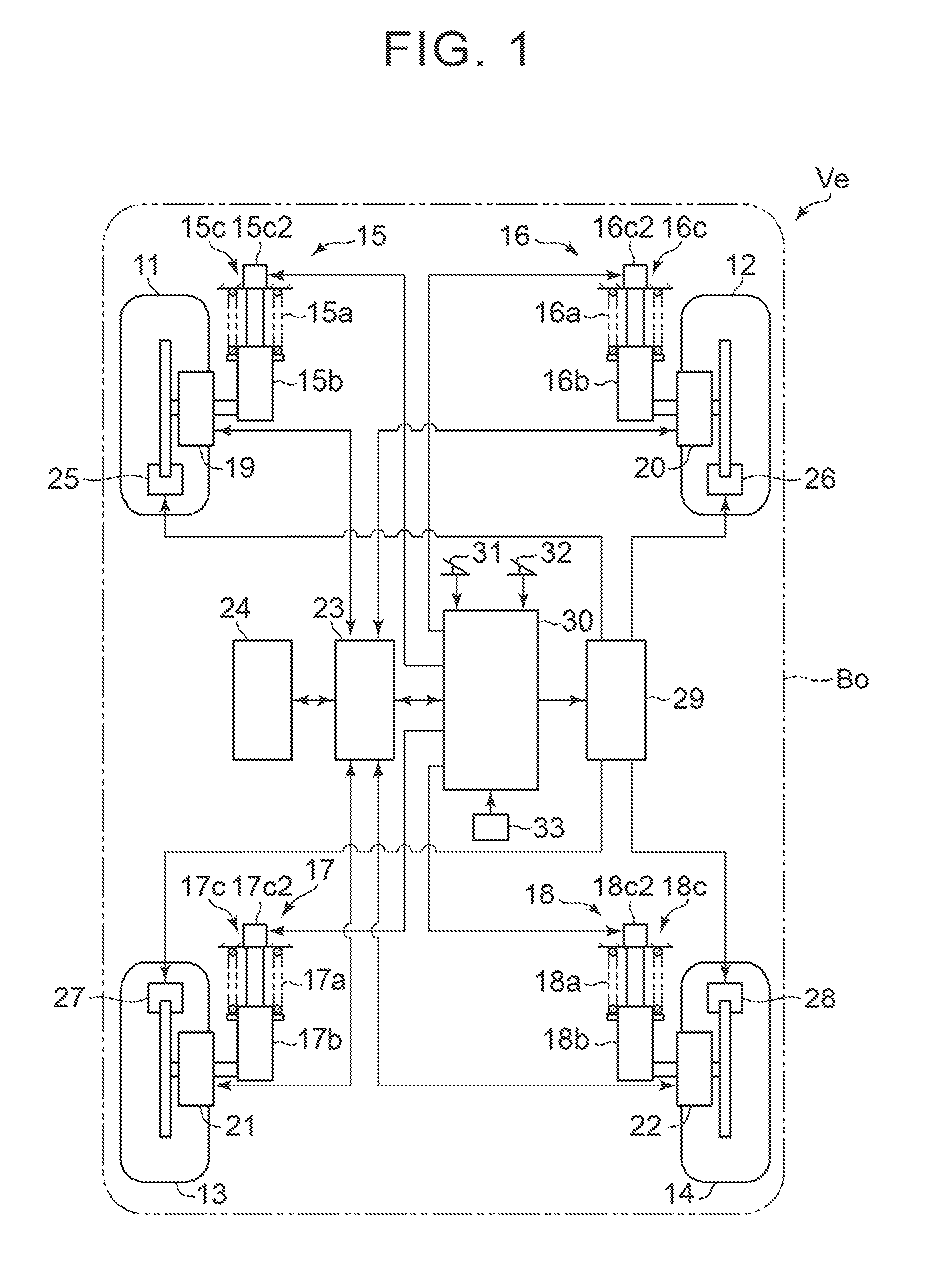 Vehicle behavior control apparatus