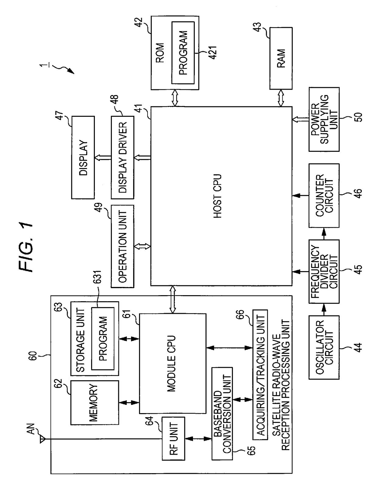 Satellite radio-wave reception device, radio clock, information acquisition method, and recording medium