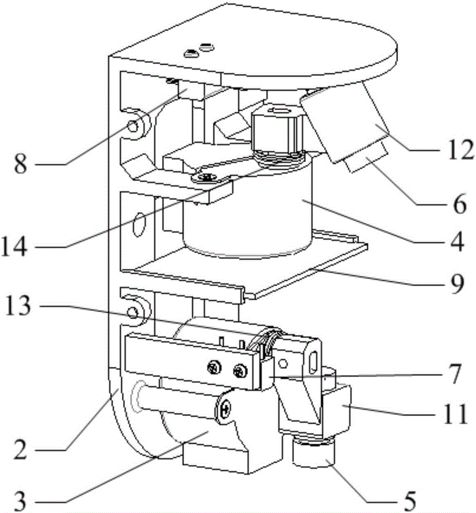 Automatic imbalance point tracking apparatus for dynamic wheel balancing machine