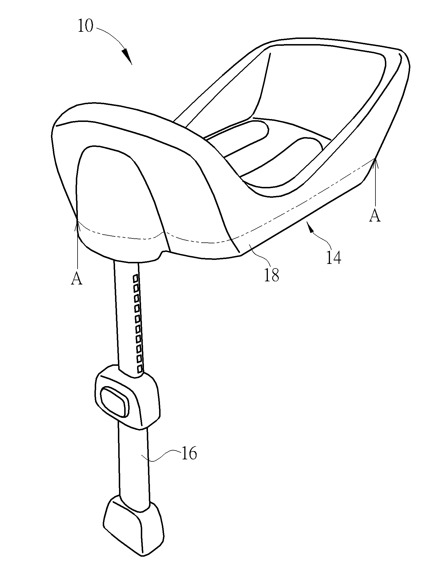 Seat buffering device and vehicle safety seat having the same