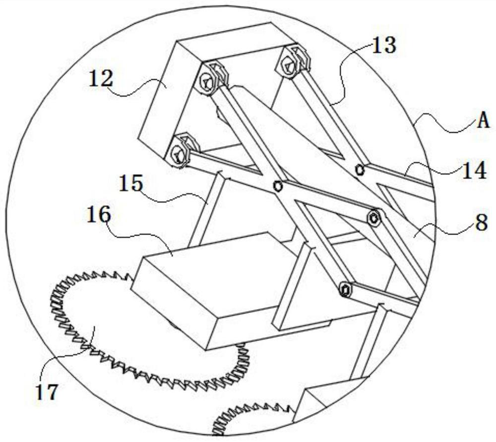 Floating root cutter assembly used on mint harvester