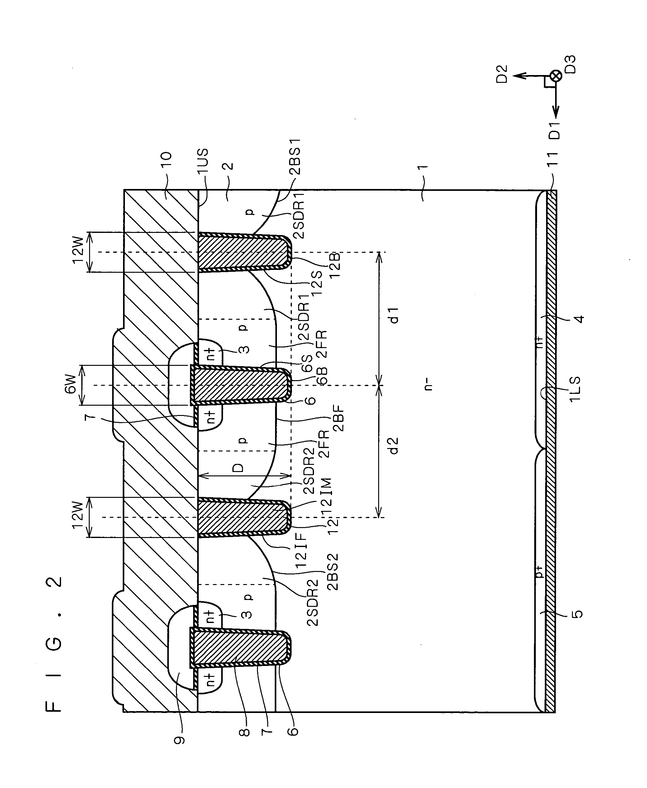 Insulated gate transistor incorporating diode