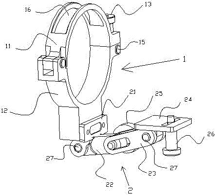 Camera lens support