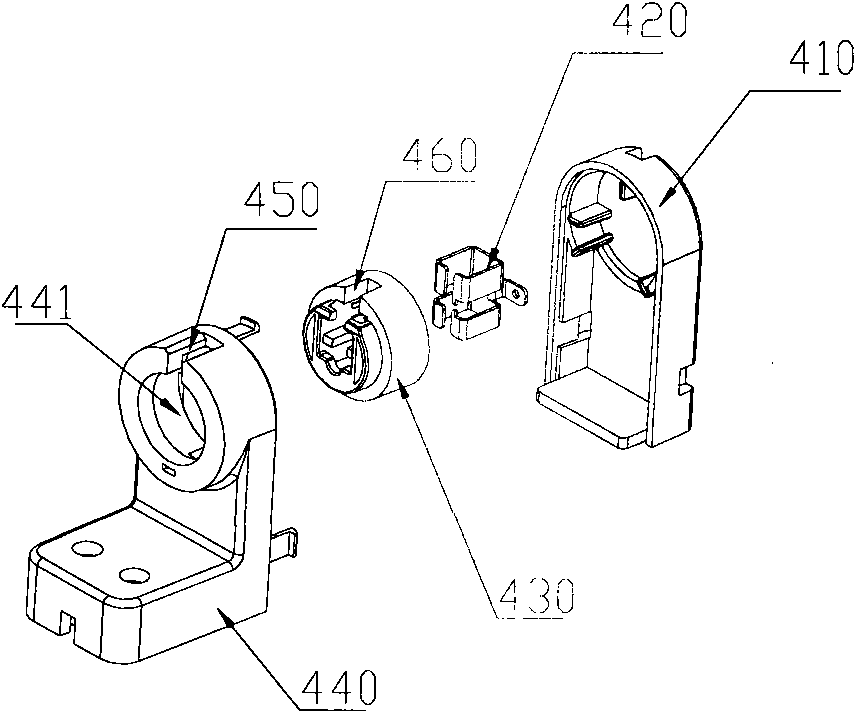 Explosion-proof fluorescent lamp