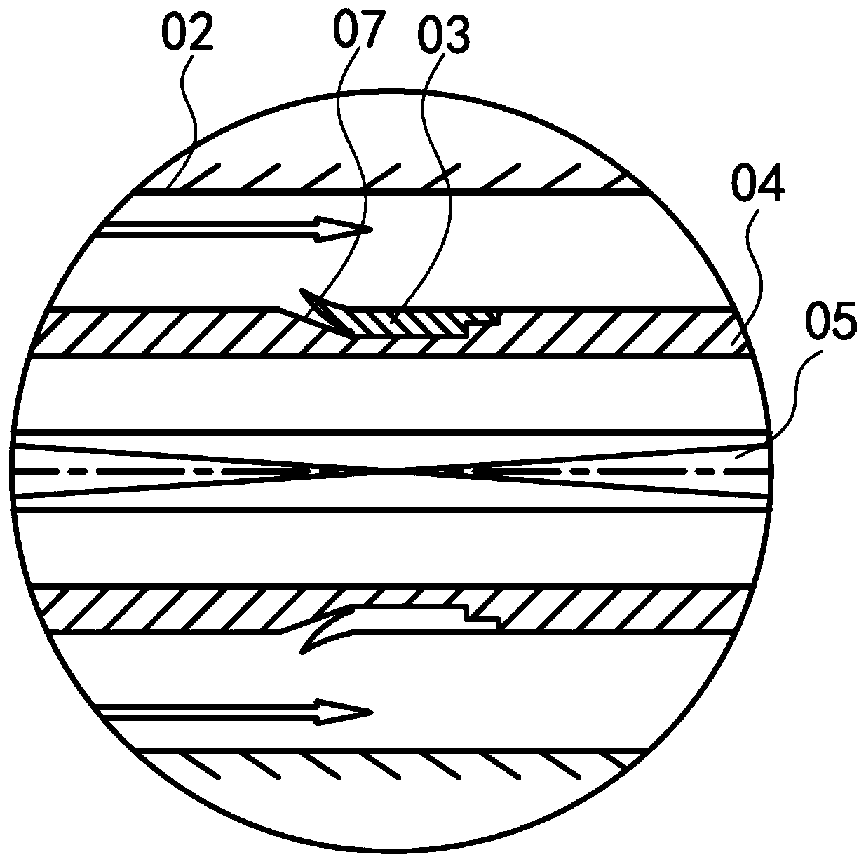 Down-hole pumping ring and down-hole pumping device