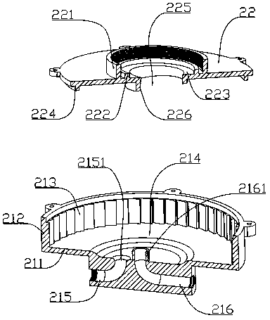 Ceramic filter element water purifier realizing self-cleaning without external force driving