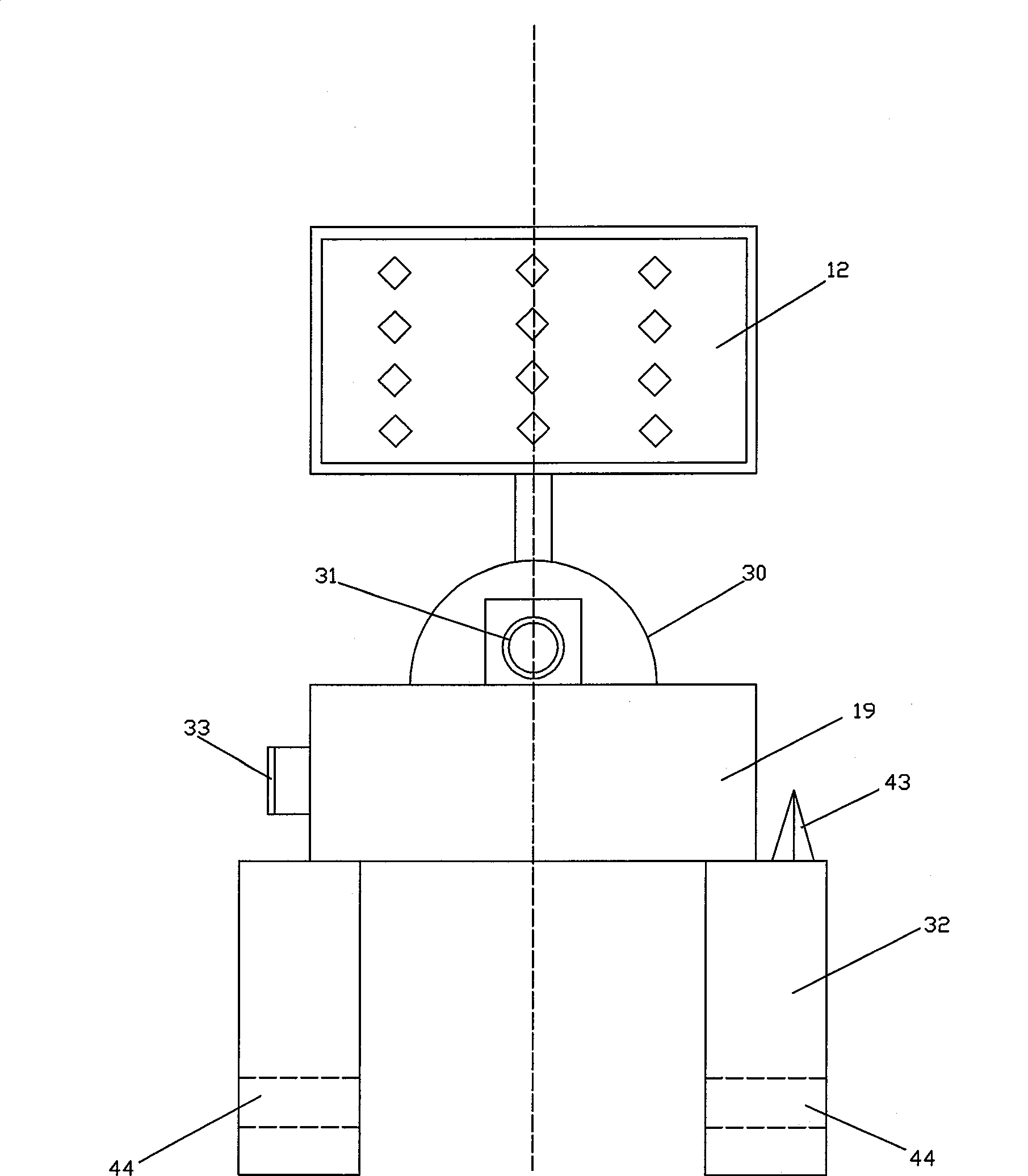 Digital monitoring apparatus for electricity transmission line