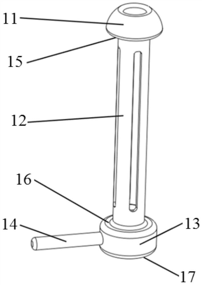 Osteotomy verification marking nail and matched integrated driving-in and taking-out device thereof