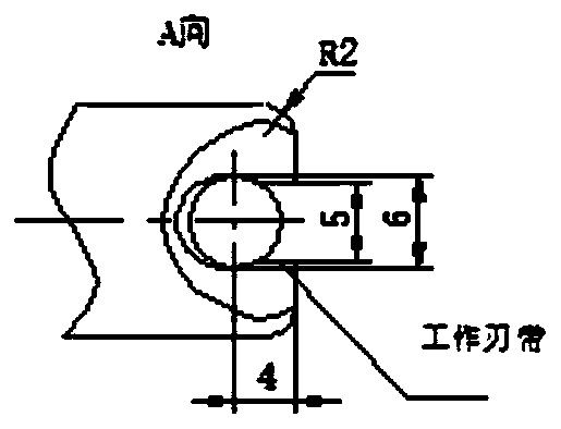 A tool for removing rivet heads and upset heads