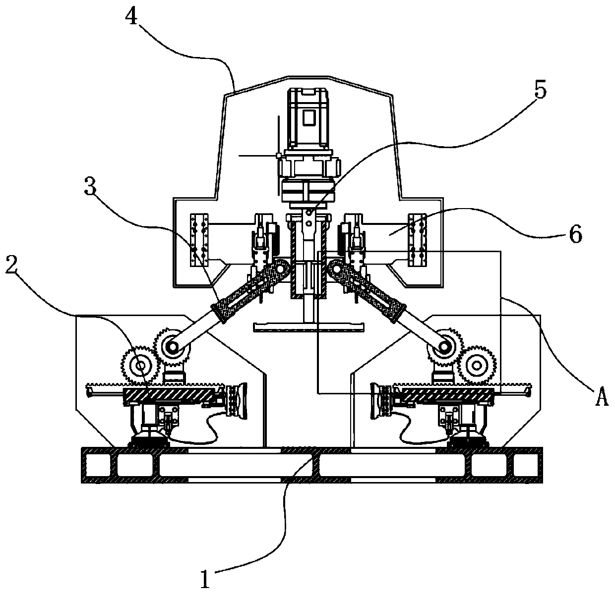 Packaging box riveting equipment