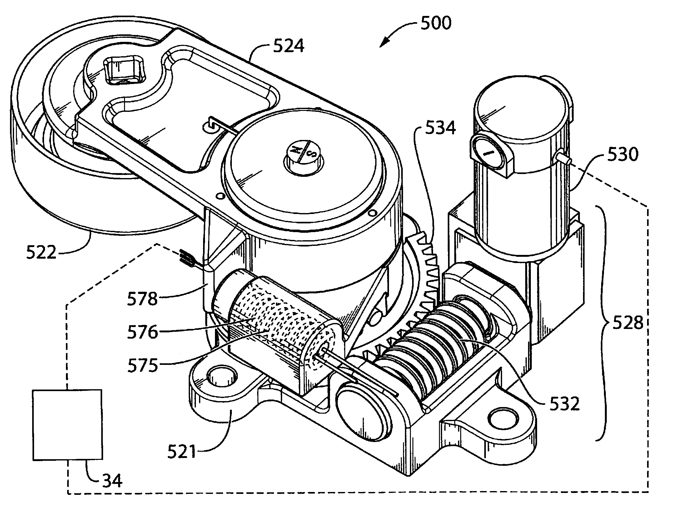 Intelligent belt drive system and method