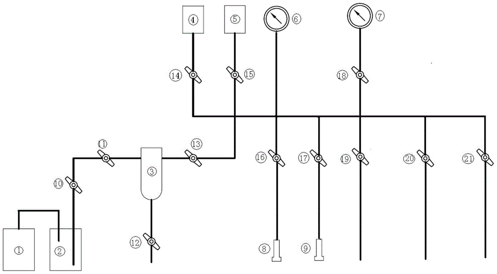 Tritium labeling reaction device