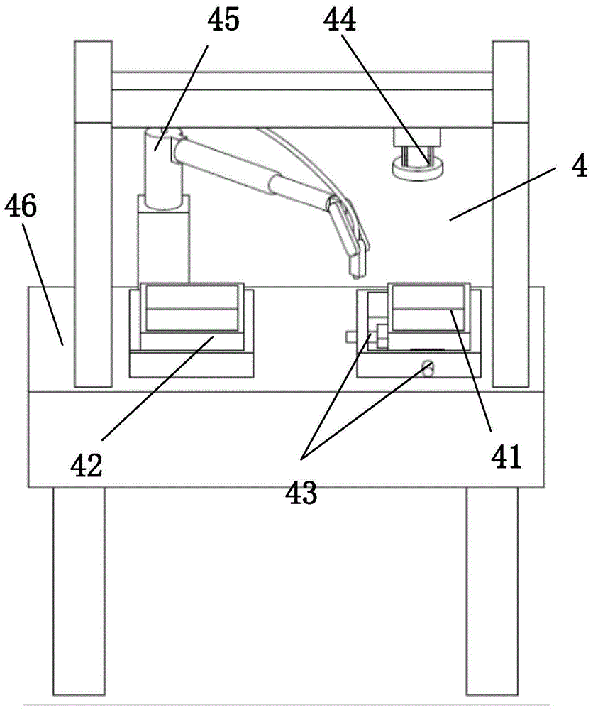 An automatic detection device for a backplane connector