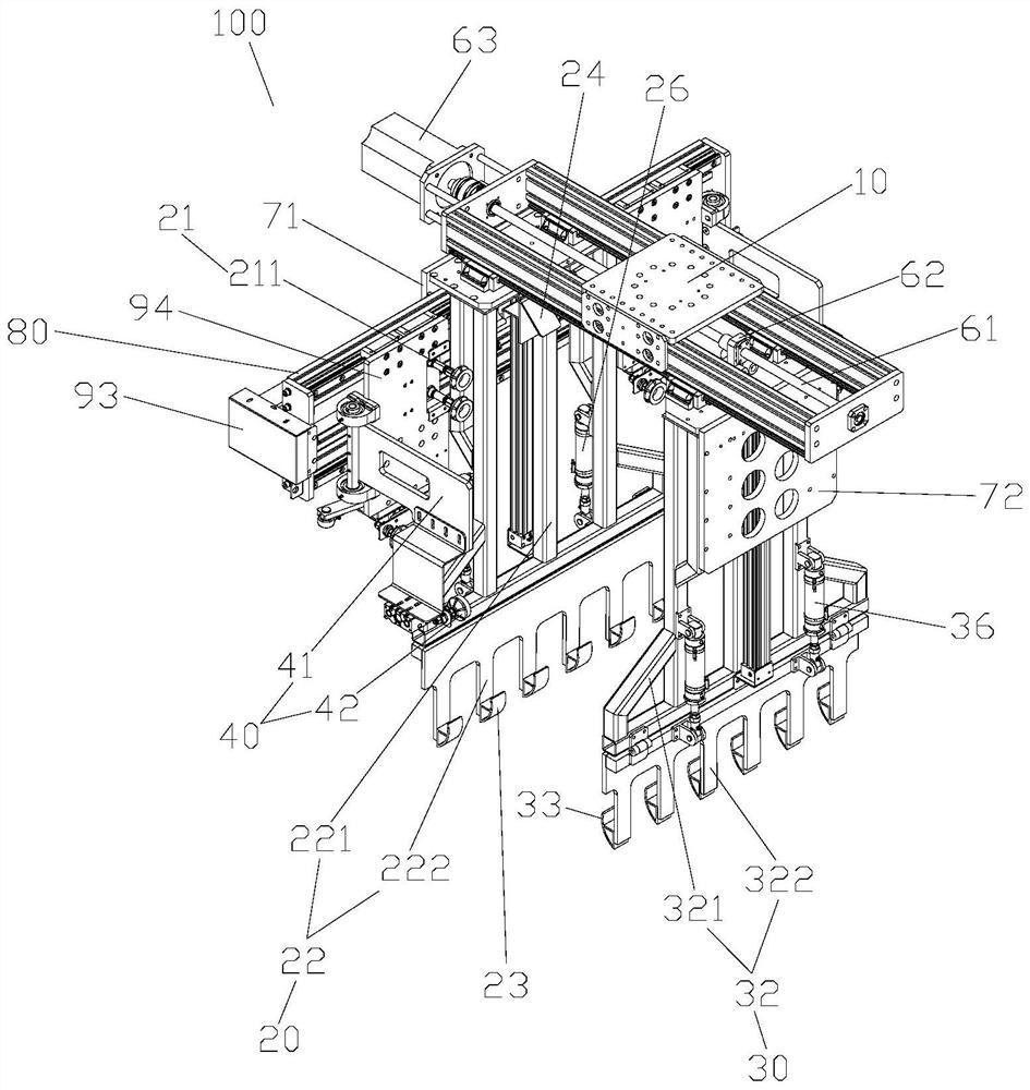 Packaging mechanism and box sleeving equipment