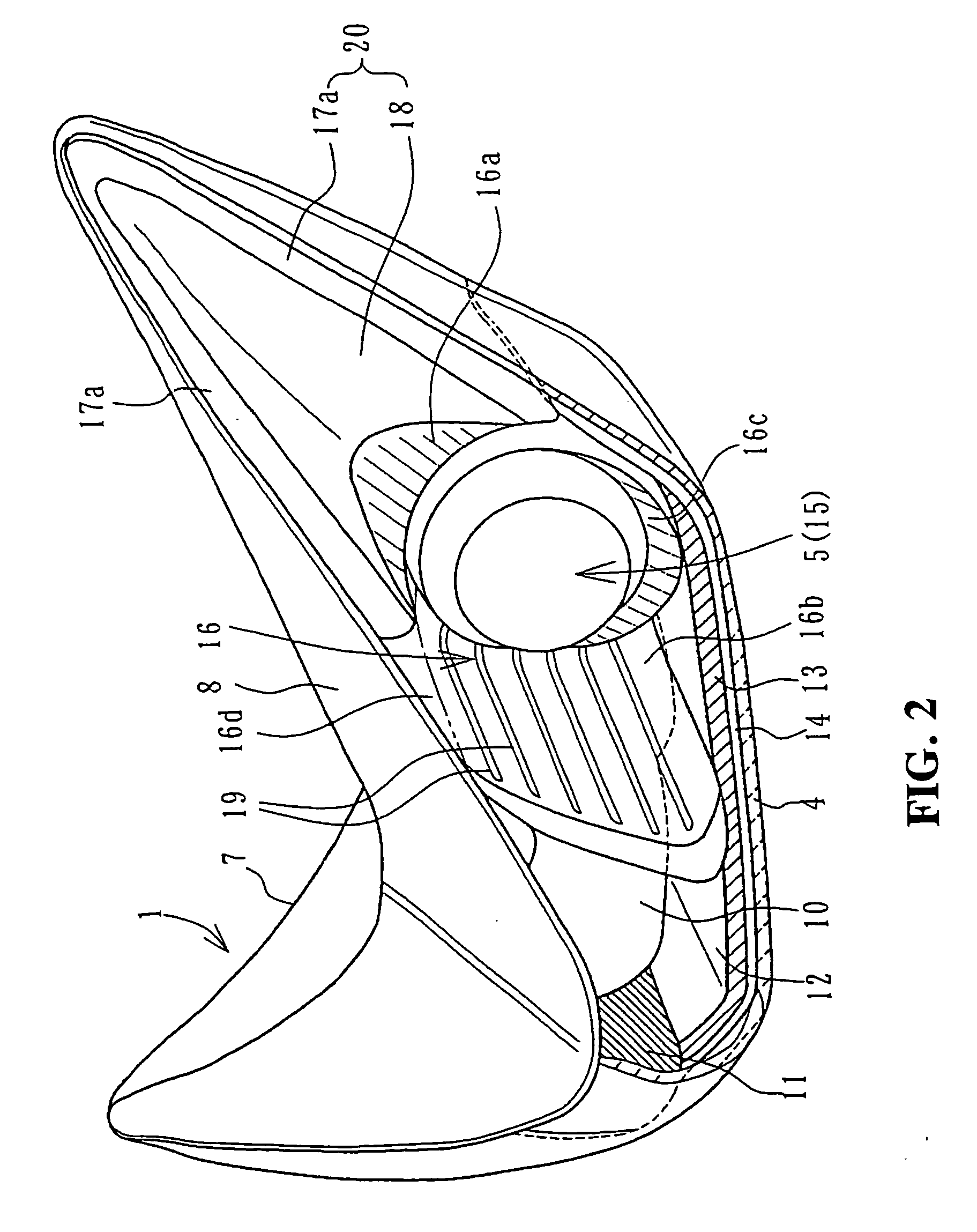 Lighting unit for vehicle