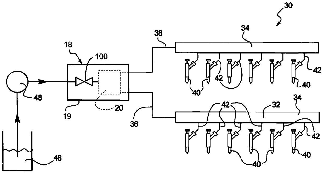 Ventilation high pressure valve