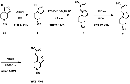 2-((1s3ar7ar)-5-tert-butoxycarbonyltetrahydrofuro[3,4]piperidine-1)acetic acid