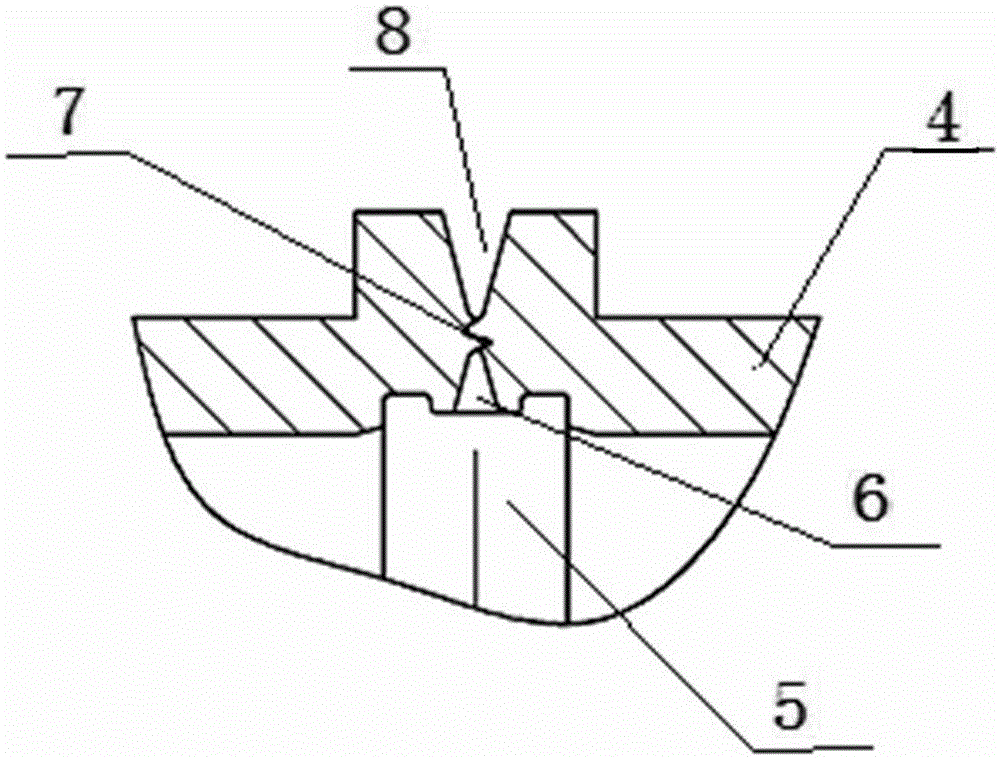 Cylindrical roller bearing with inner ring punched into two columns