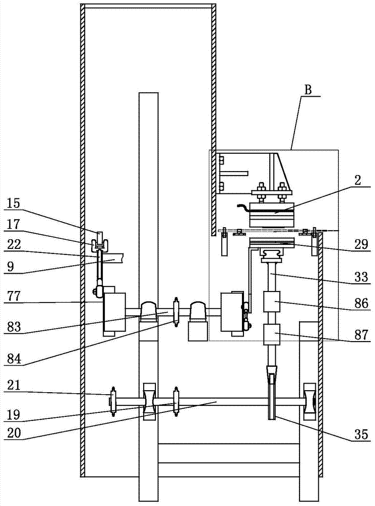 Automatic chopstick printing device