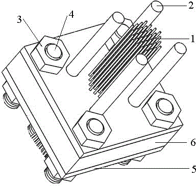 High-density distributed stereo electrode apparatus