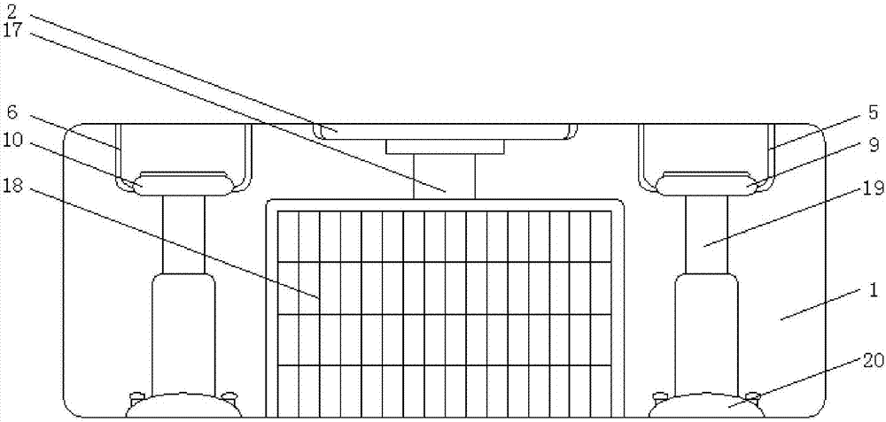 Multifunctional vehicle carrying device