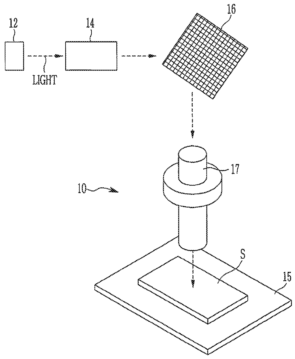 Position adjusting unit of optical element and maskless exposure apparatus including the same