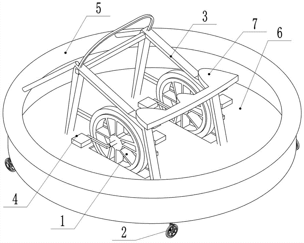 Multi-wheel bicycle