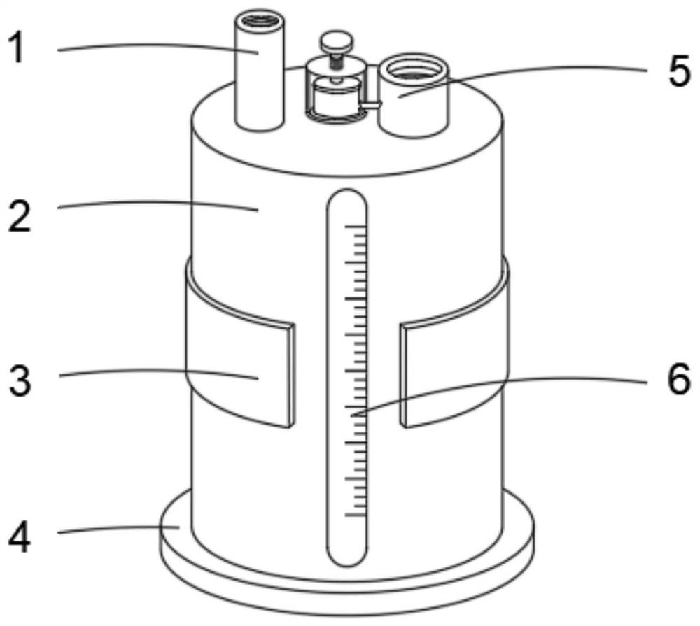 Disposable sputum suction bottle